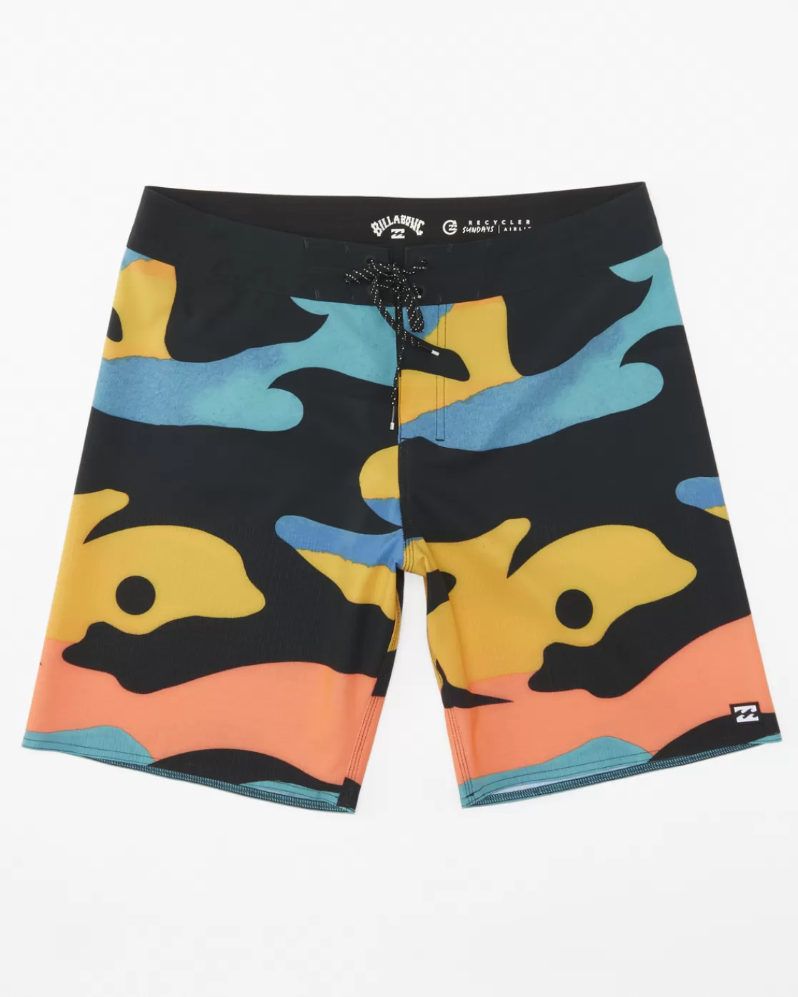 Shop Billabong Boy's Sundays Pro Performance 17" Boardshorts SUNSET