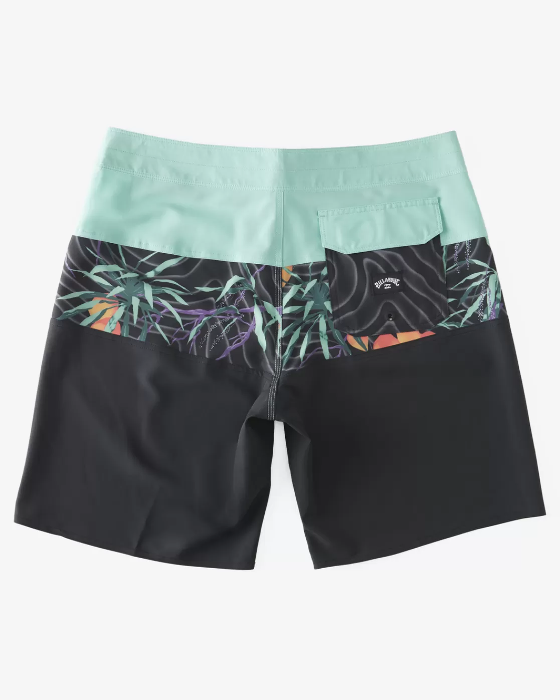 Clearance Billabong Boy's Tribong Pro Performance 17" Boardshorts ASPHALT