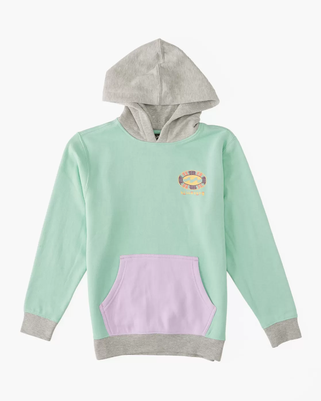 New Billabong Boy's United Hoodie DUSTY JADE