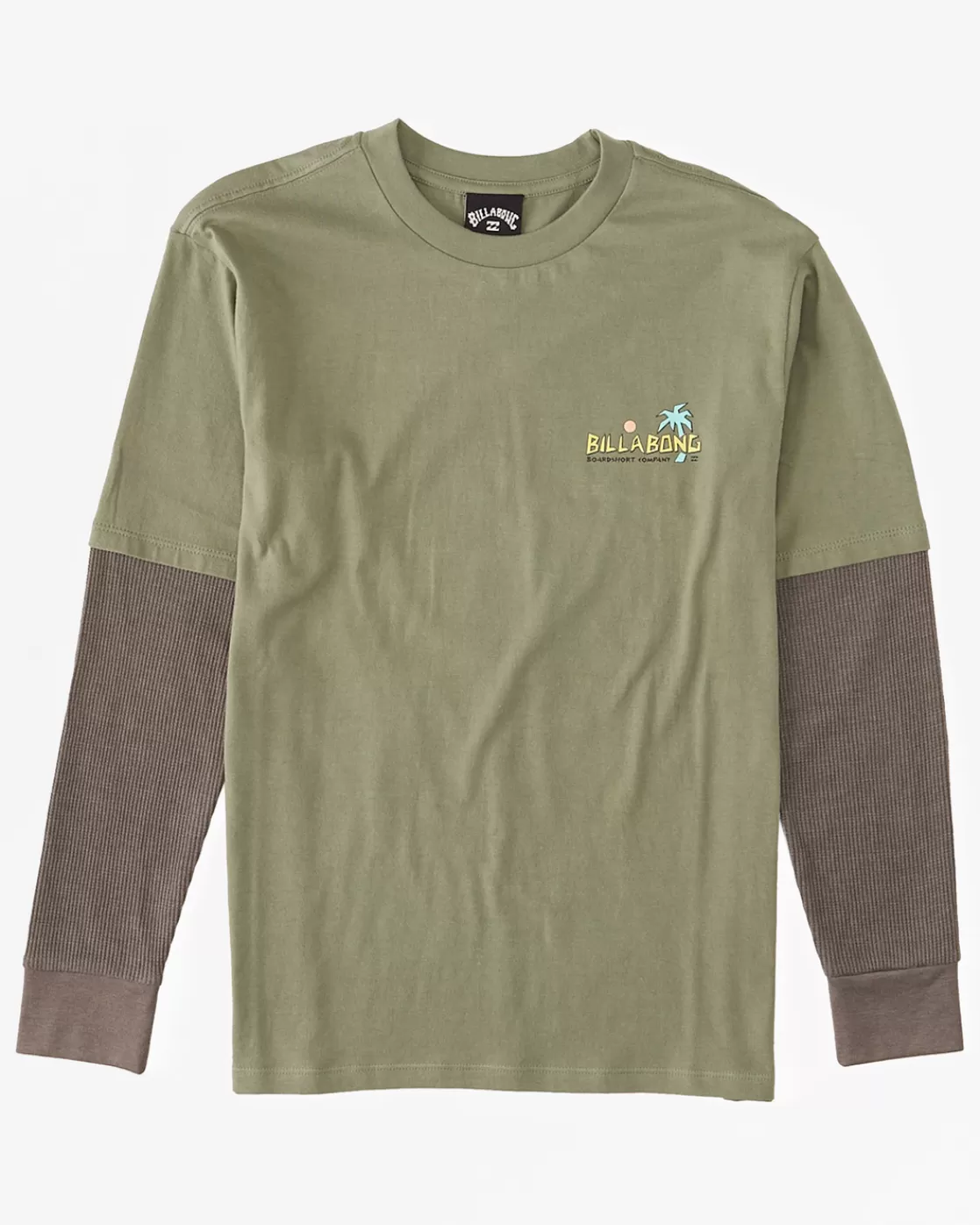 Sale Billabong Boy's United Long Sleeve T-Shirt SAGE