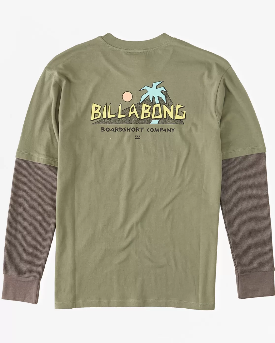 Sale Billabong Boy's United Long Sleeve T-Shirt SAGE