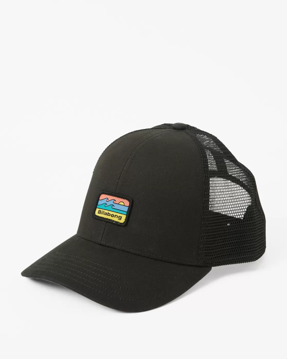 New Billabong Boy's Walled Trucker Hat BLACK