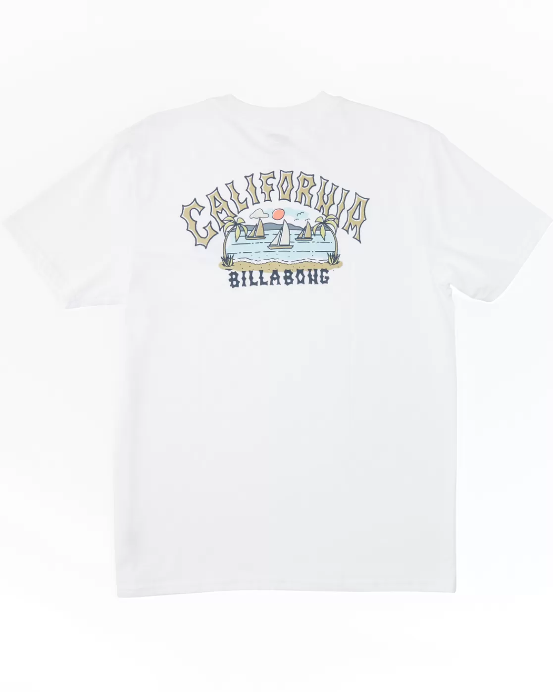 Online Billabong CA Sailing Arch T-Shirt WHITE