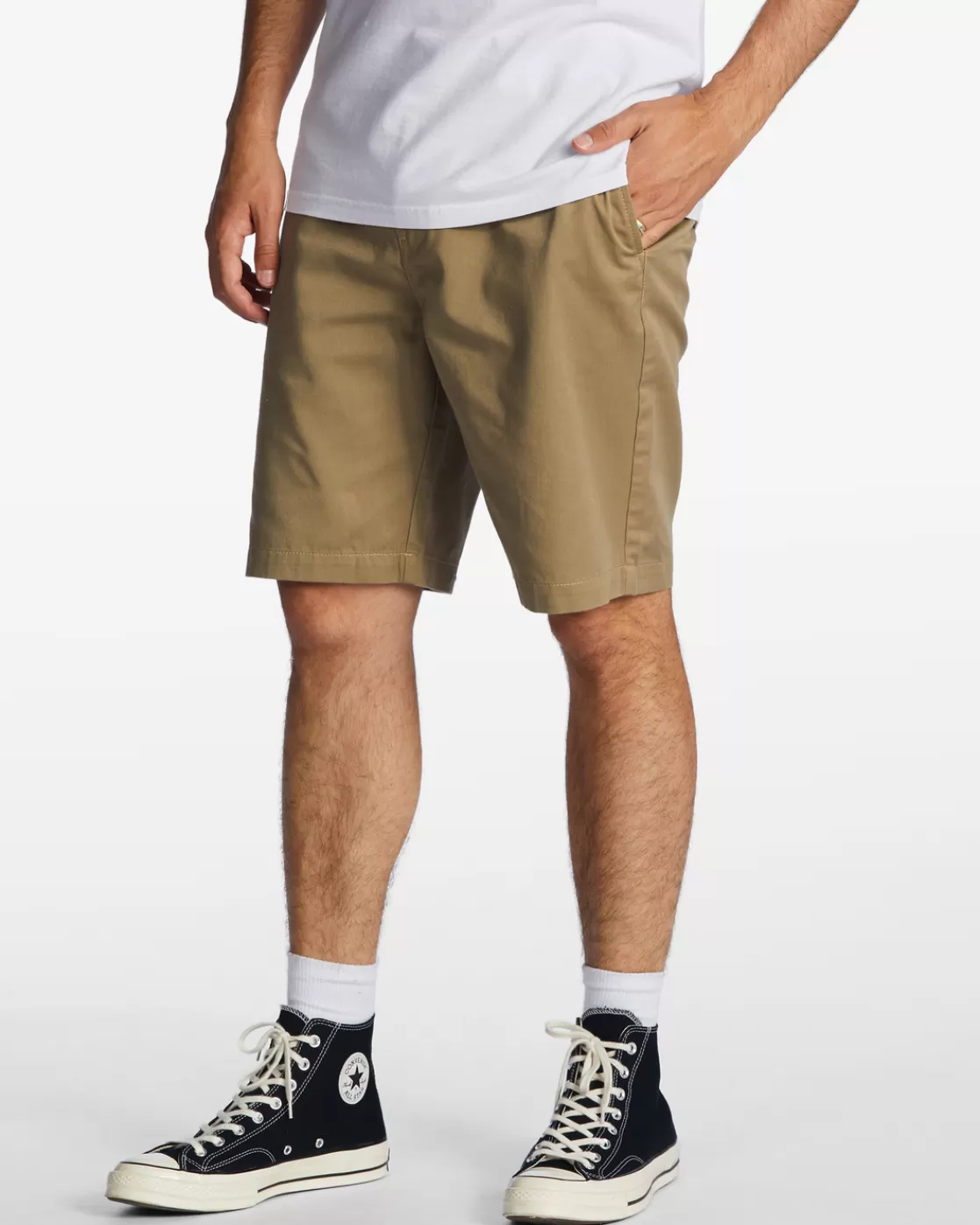 Best Sale Billabong Carter Workwear 21" Shorts KHAKI