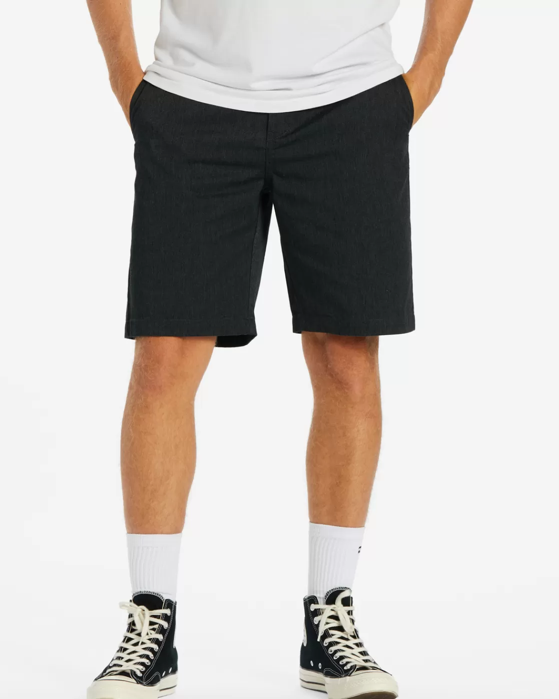 Online Billabong Carter Workwear 21" Shorts BLACK HEATHER