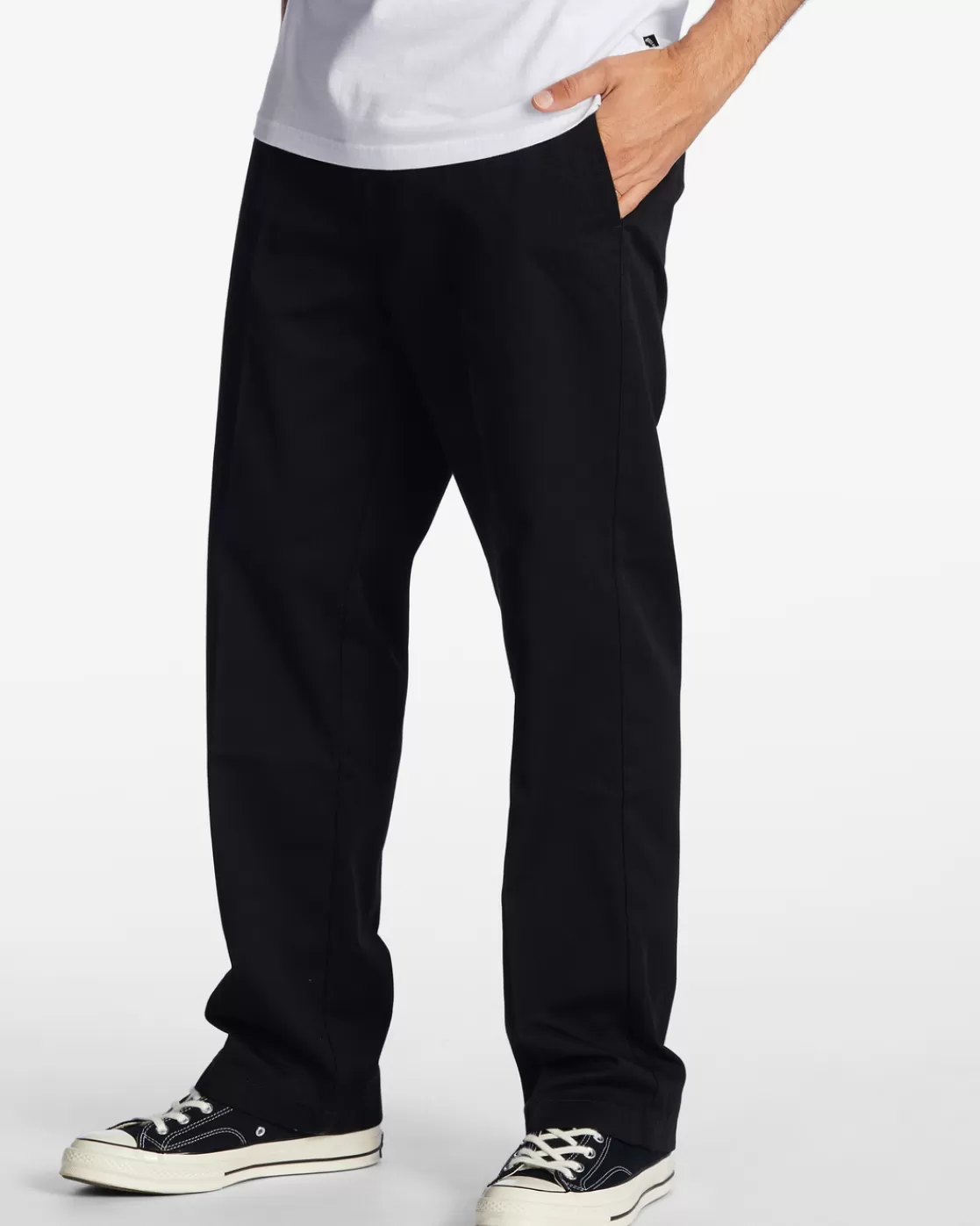 Shop Billabong Carter Workwear Pants BLACK