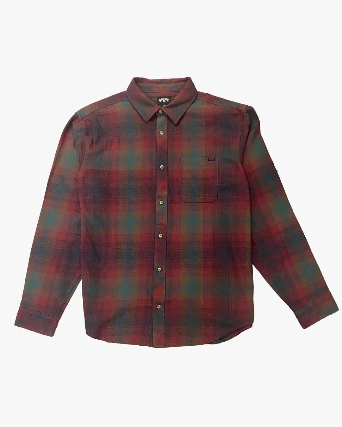 Online Billabong COASTLINE FLANNEL BRICK