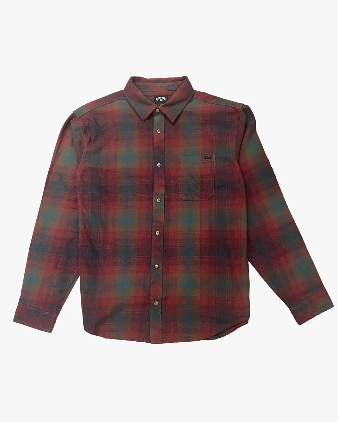 Best Sale Billabong COASTLINE FLANNEL BRICK