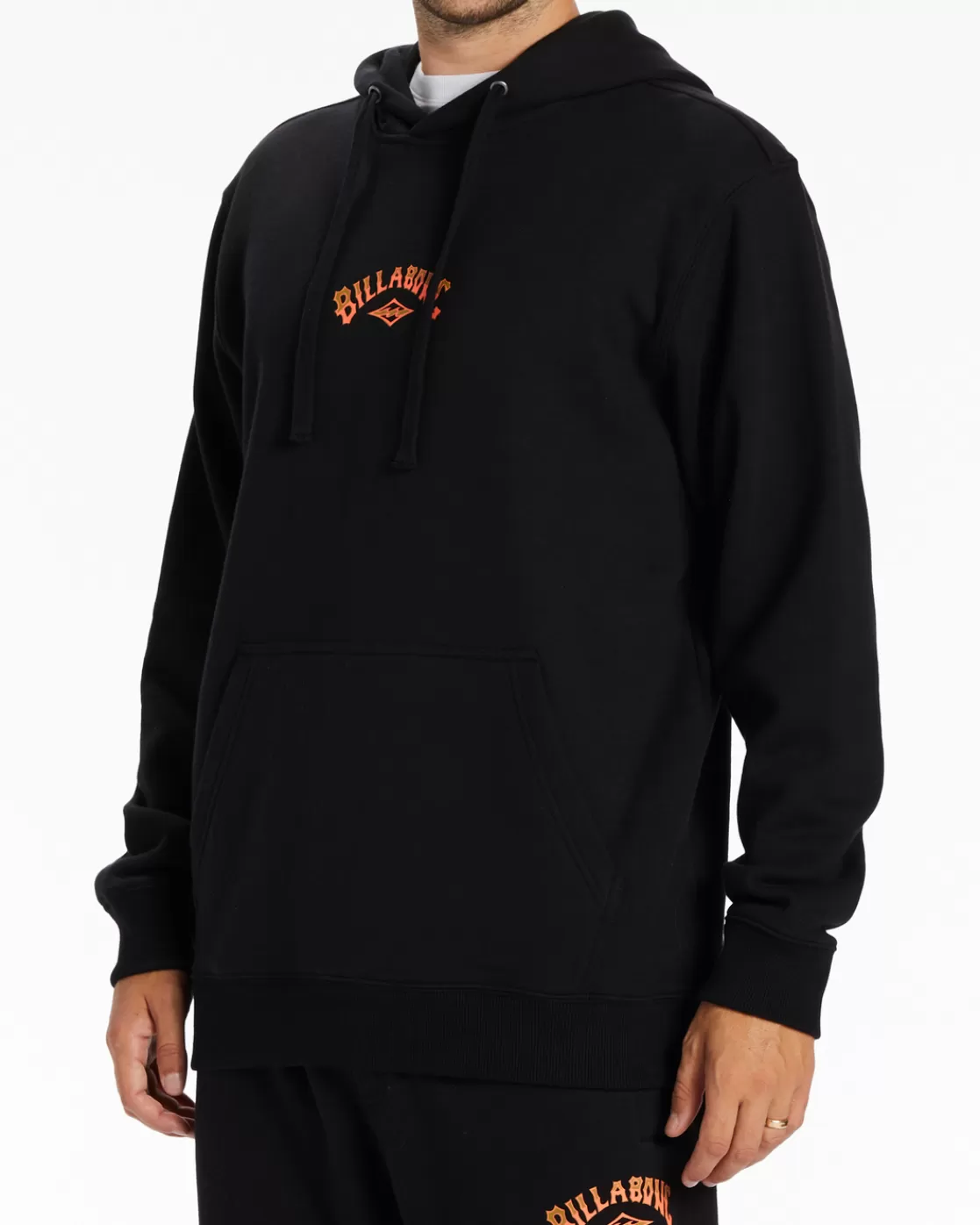 Fashion Billabong Core Arch Hoodie BLACK