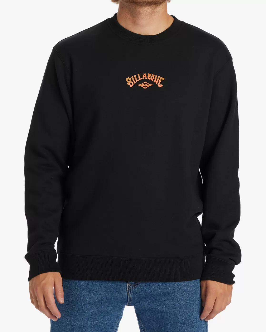 Online Billabong Core Arch Sweatshirt BLACK