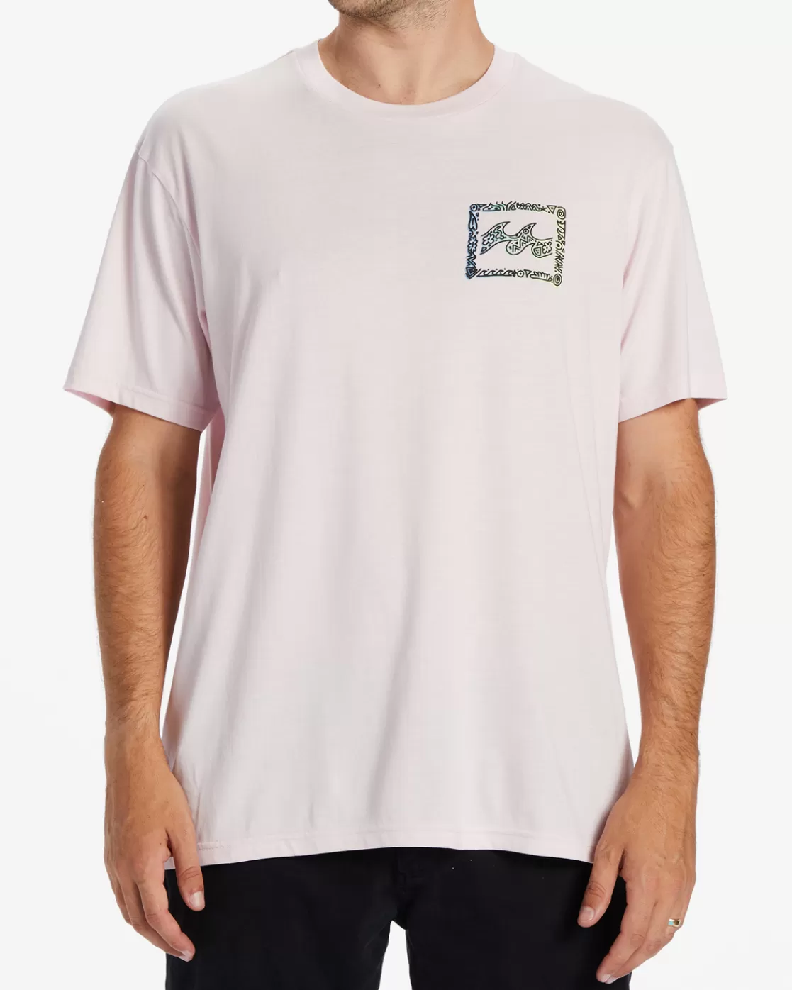 Best Sale Billabong Crayon Wave T-Shirt PASTEL