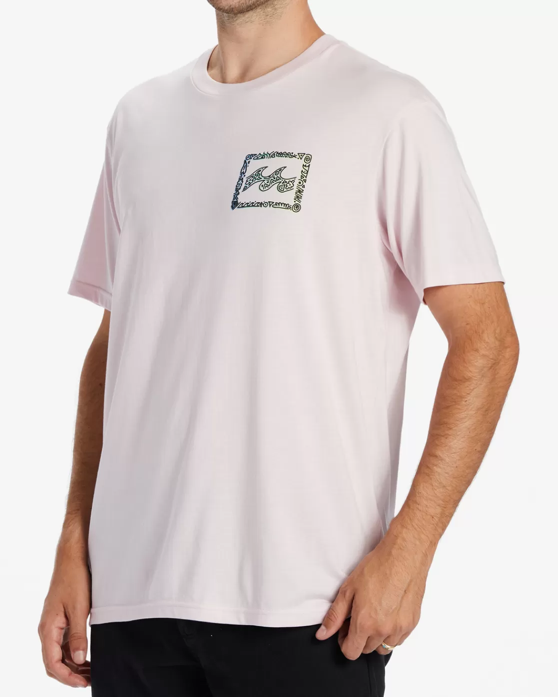 Best Sale Billabong Crayon Wave T-Shirt PASTEL