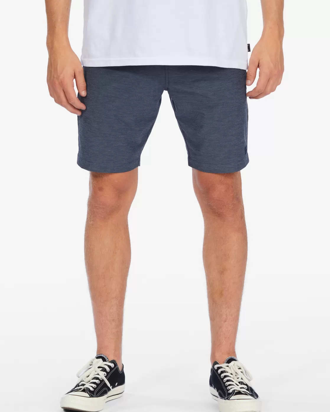 Shop Billabong Crossfire Mid Submersible Shorts 19" NAVY