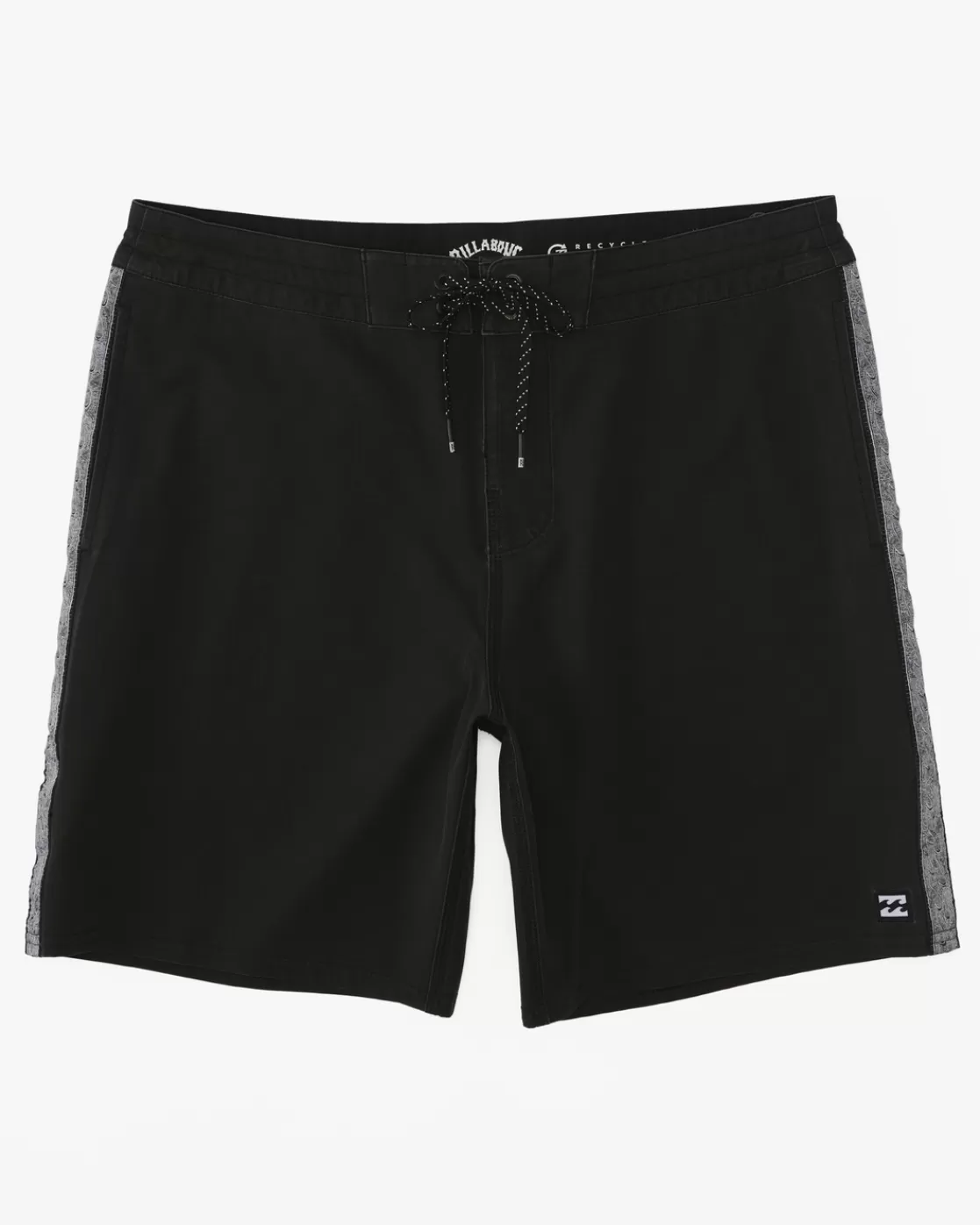 Sale Billabong D Bah Lo Tide 18" Boardshorts BLACK