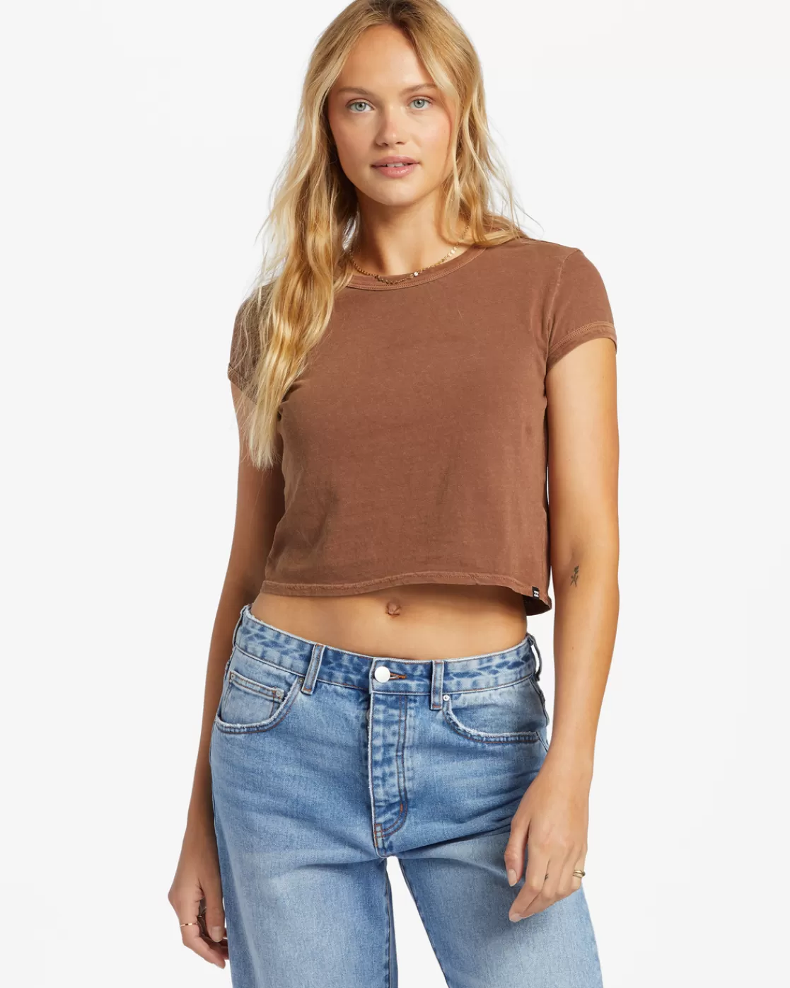 Store Billabong Daily Tee Knit TOASTED COCONUT