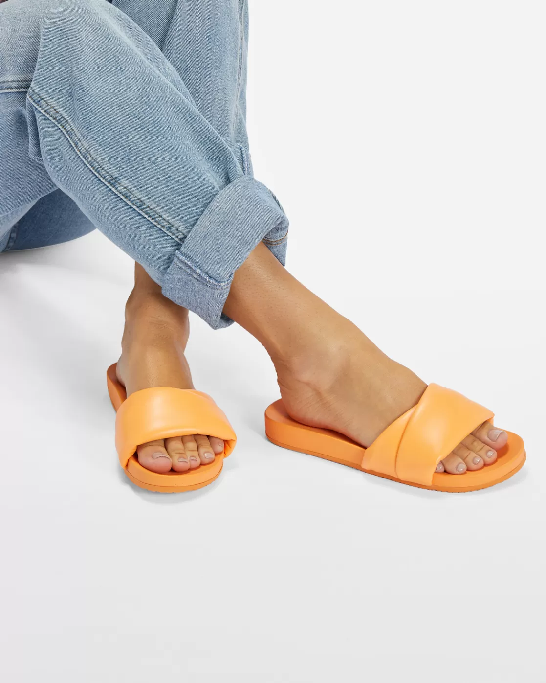 Sale Billabong Dani Sandals ORANGE PEEL