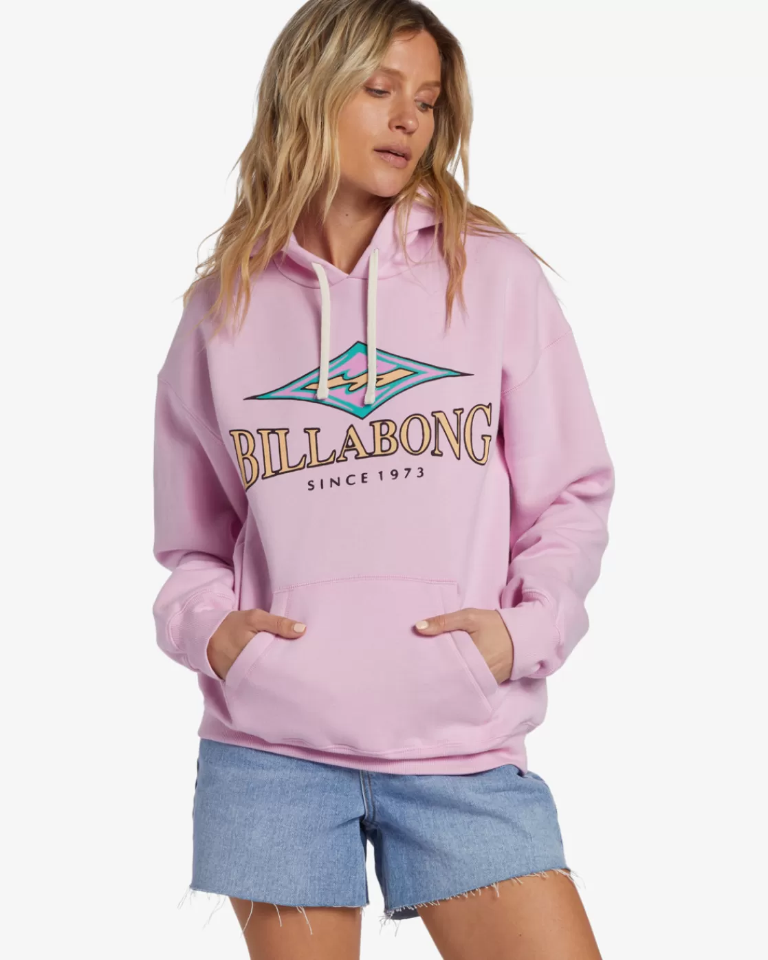 Clearance Billabong Dawn Patrol Sweatshirt LILAC SMOKE