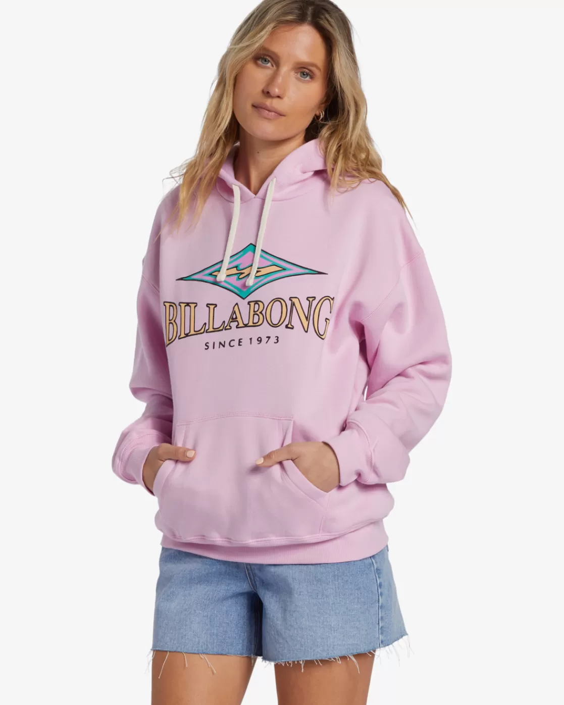 Clearance Billabong Dawn Patrol Sweatshirt LILAC SMOKE