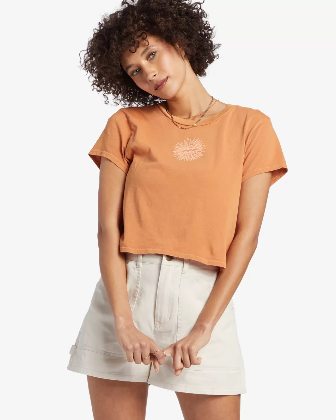 Sale Billabong Diamond Life T-Shirt TOFFEE