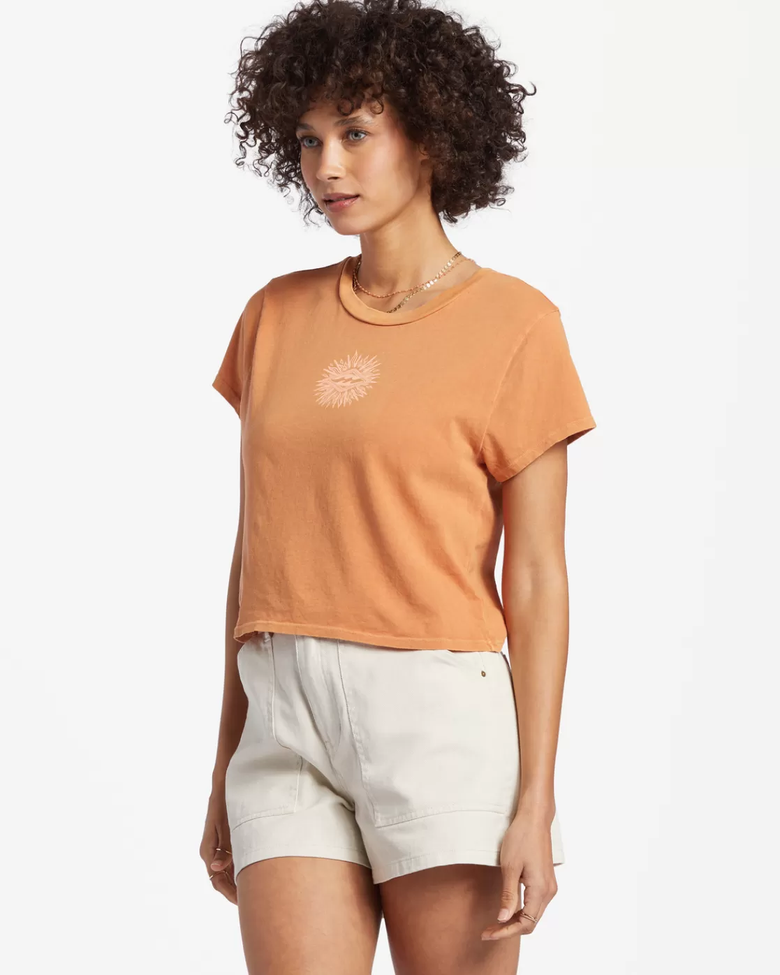 Sale Billabong Diamond Life T-Shirt TOFFEE