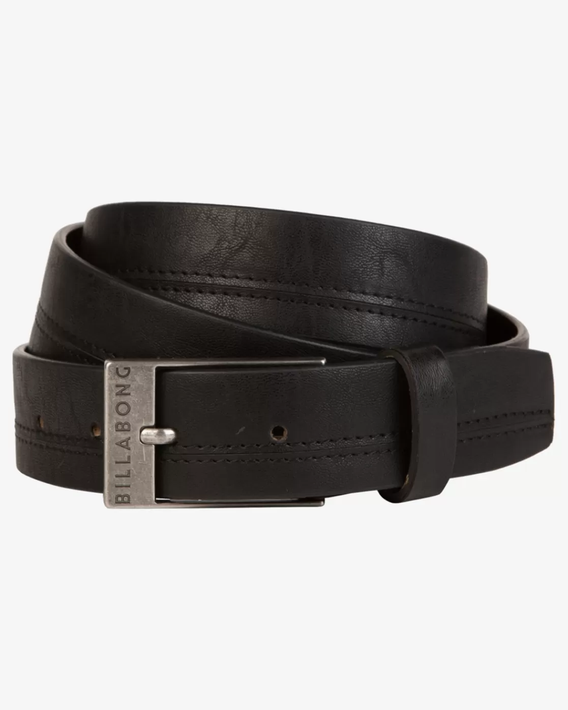 Cheap Billabong Dimension Faux Leather Belt BLACK