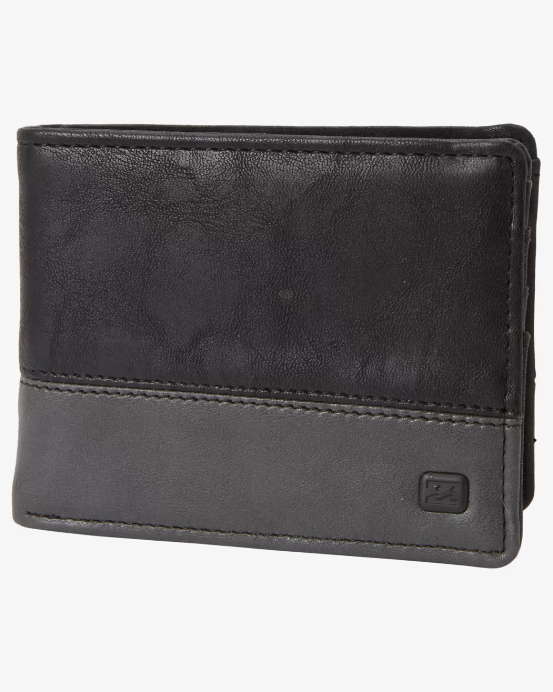 Flash Sale Billabong Dimension Faux Leather Bi-Fold Wallet BLACK CHAR