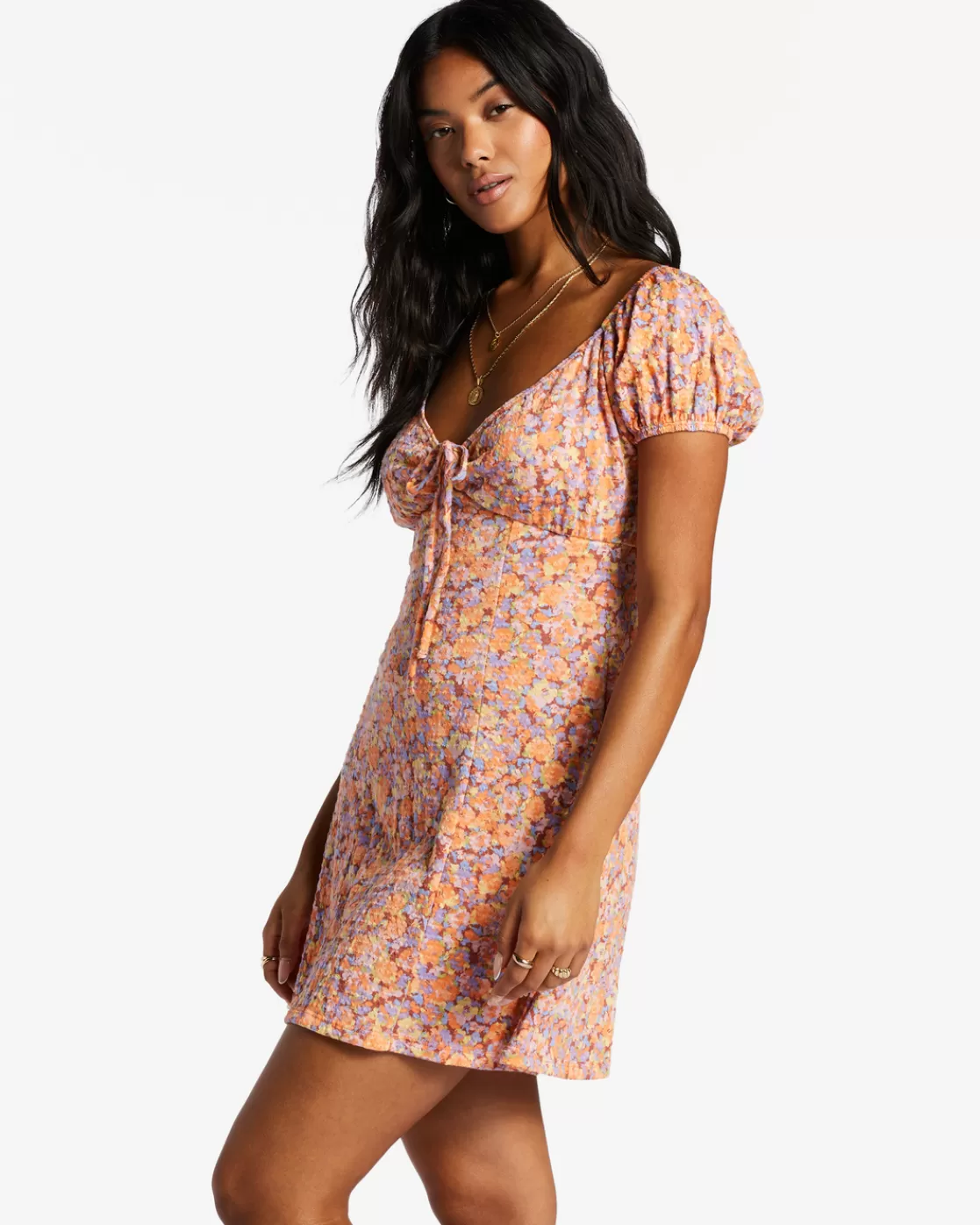 Clearance Billabong Dream Girl Mini Dress MULTI