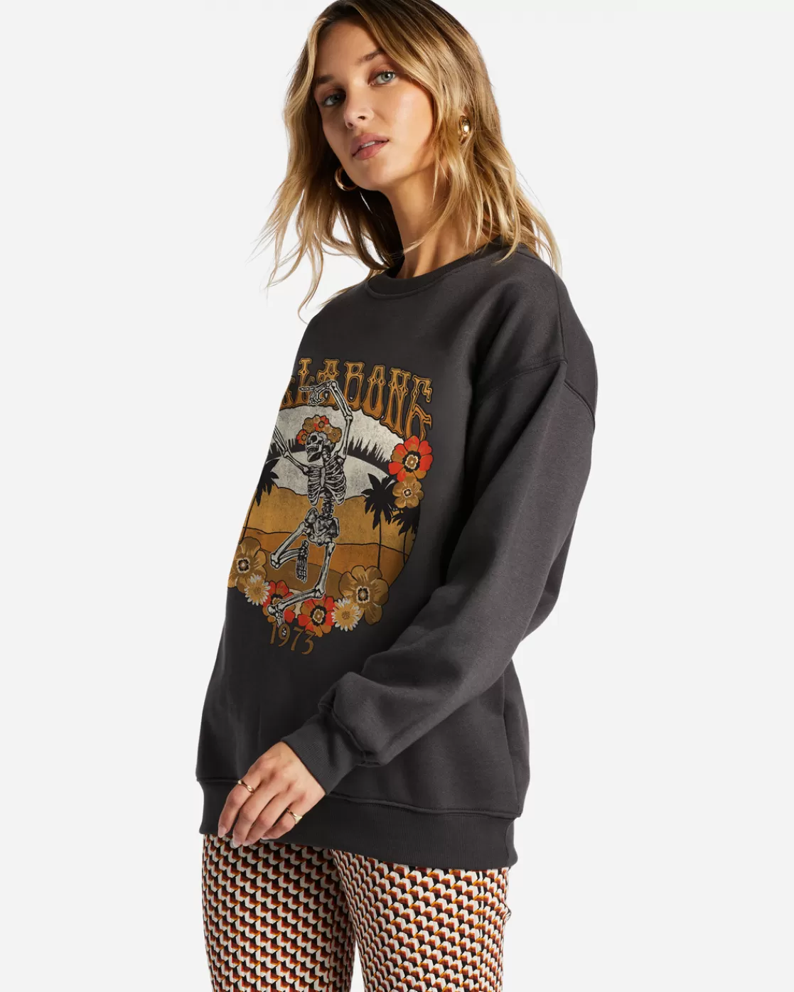 Cheap Billabong Energy And Wisdom Sweatshirt OFF BLACK