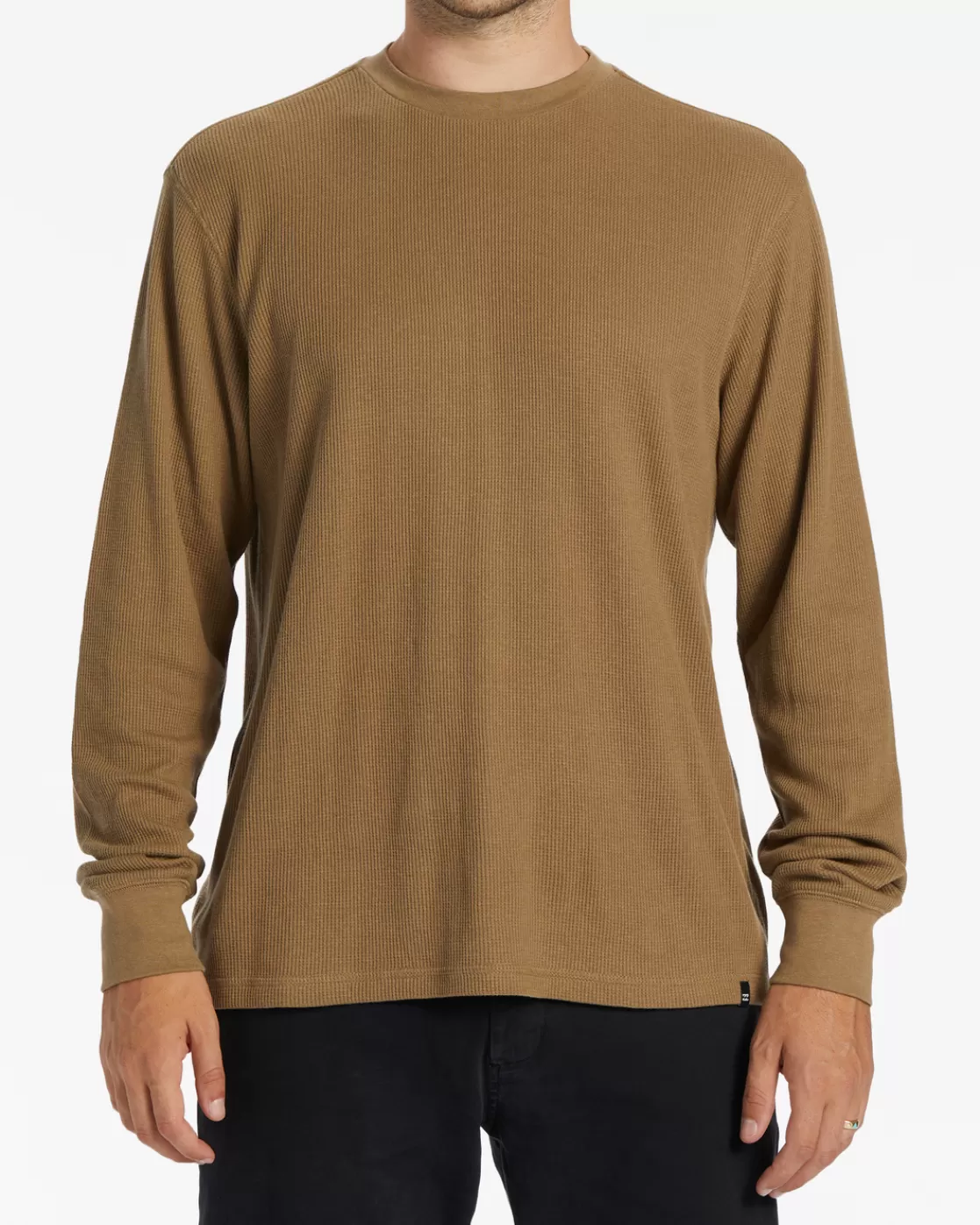 Sale Billabong Essential Long Sleeve Thermal Top GRAVEL