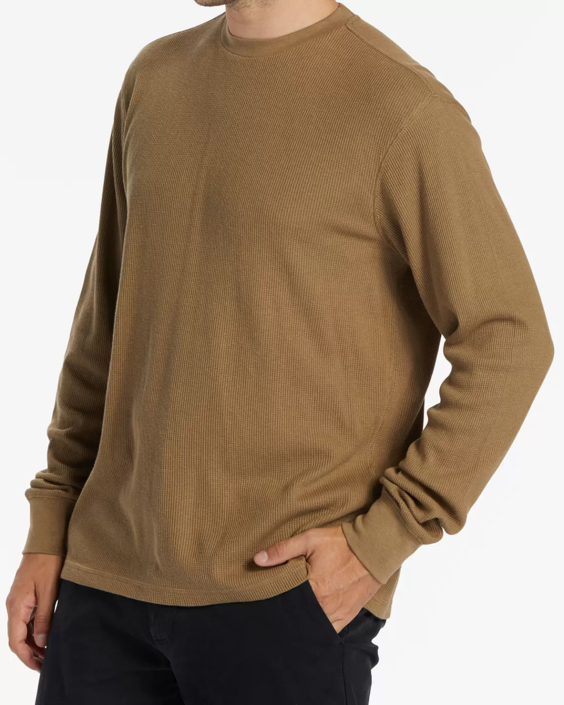 Sale Billabong Essential Long Sleeve Thermal Top GRAVEL