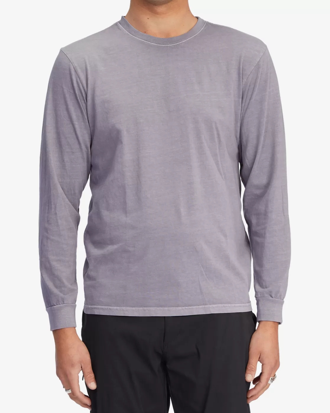 Sale Billabong Essential Wave Washed Long Sleeve T-Shirt PURPLE HAZE