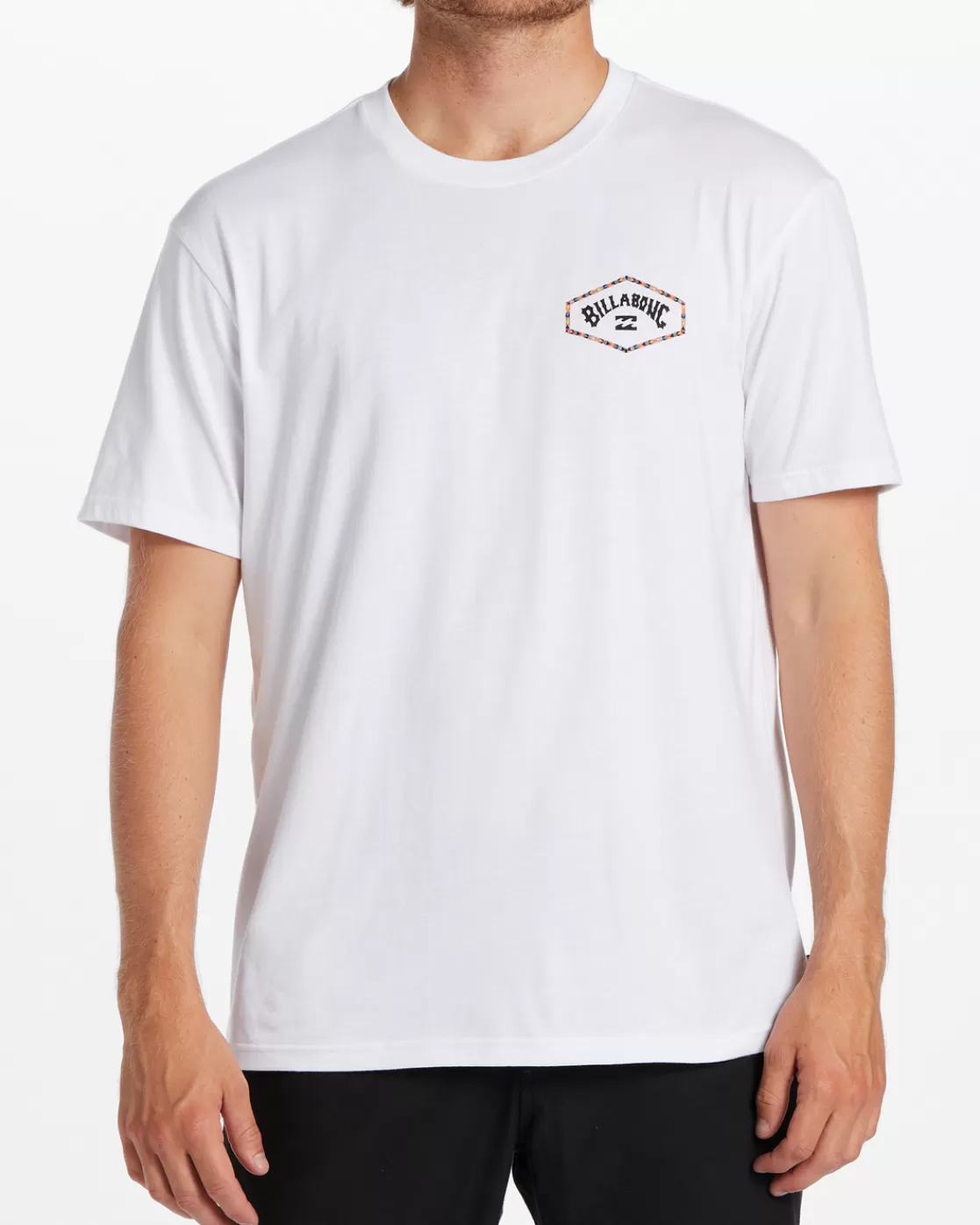 Sale Billabong Exit Arch T-Shirt WHITE