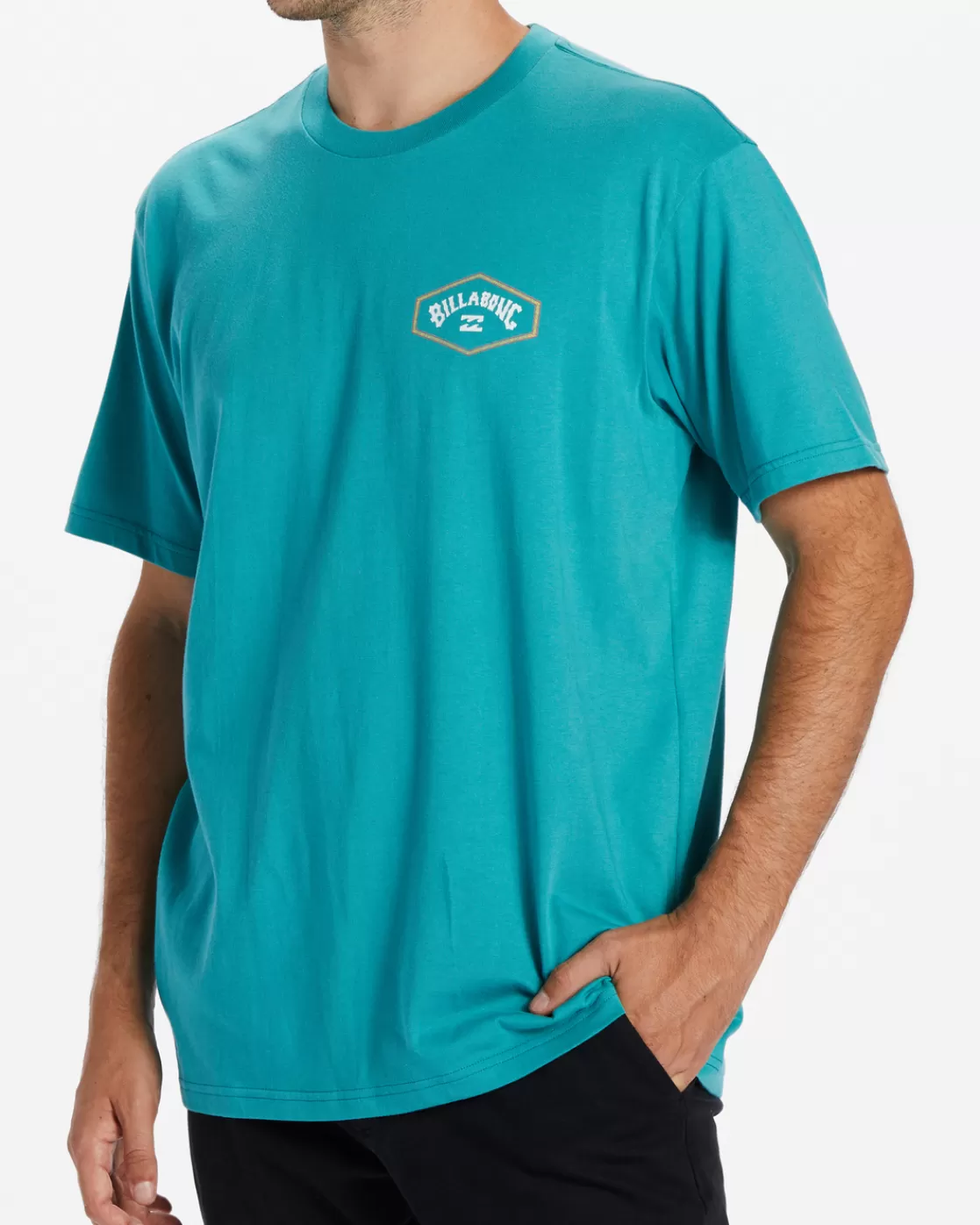 Sale Billabong Exit Arch T-Shirt SEAGREEN