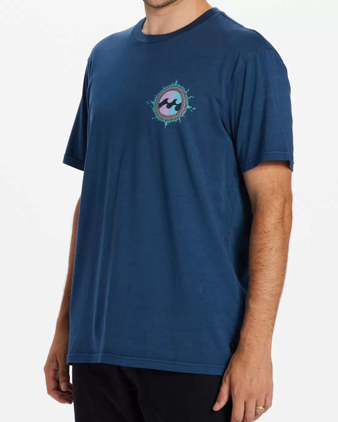 Fashion Billabong Flame T-Shirt DARK BLUE