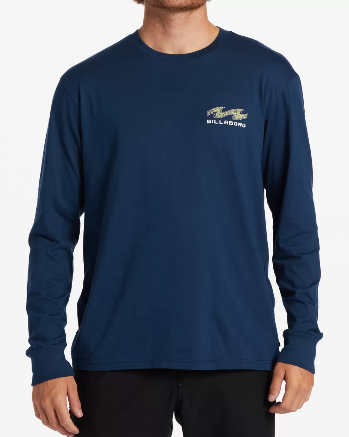 Best Billabong Fragment Long Sleeve T-Shirt DARK BLUE