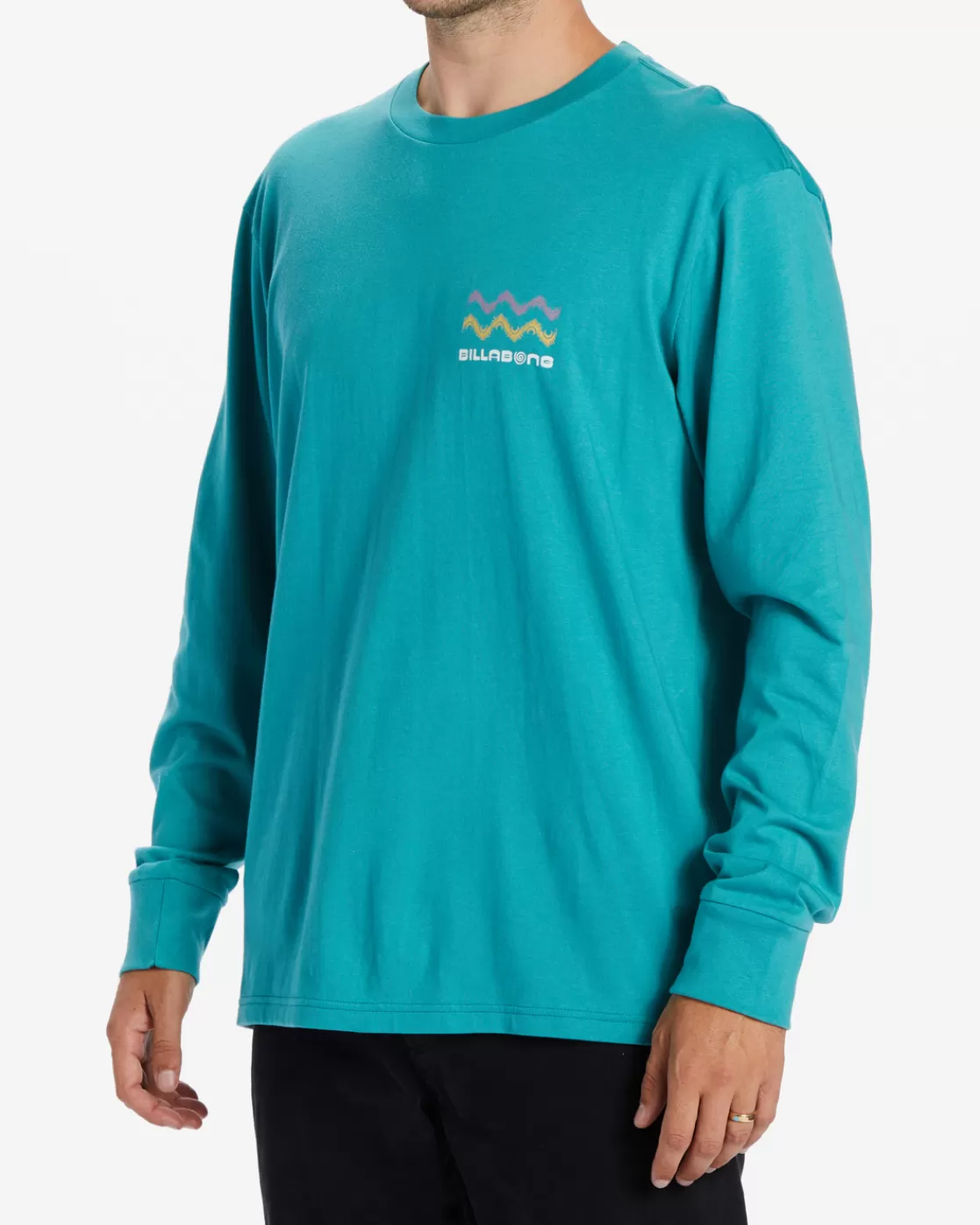 Best Sale Billabong Fragment Long Sleeve T-Shirt SEAGREEN