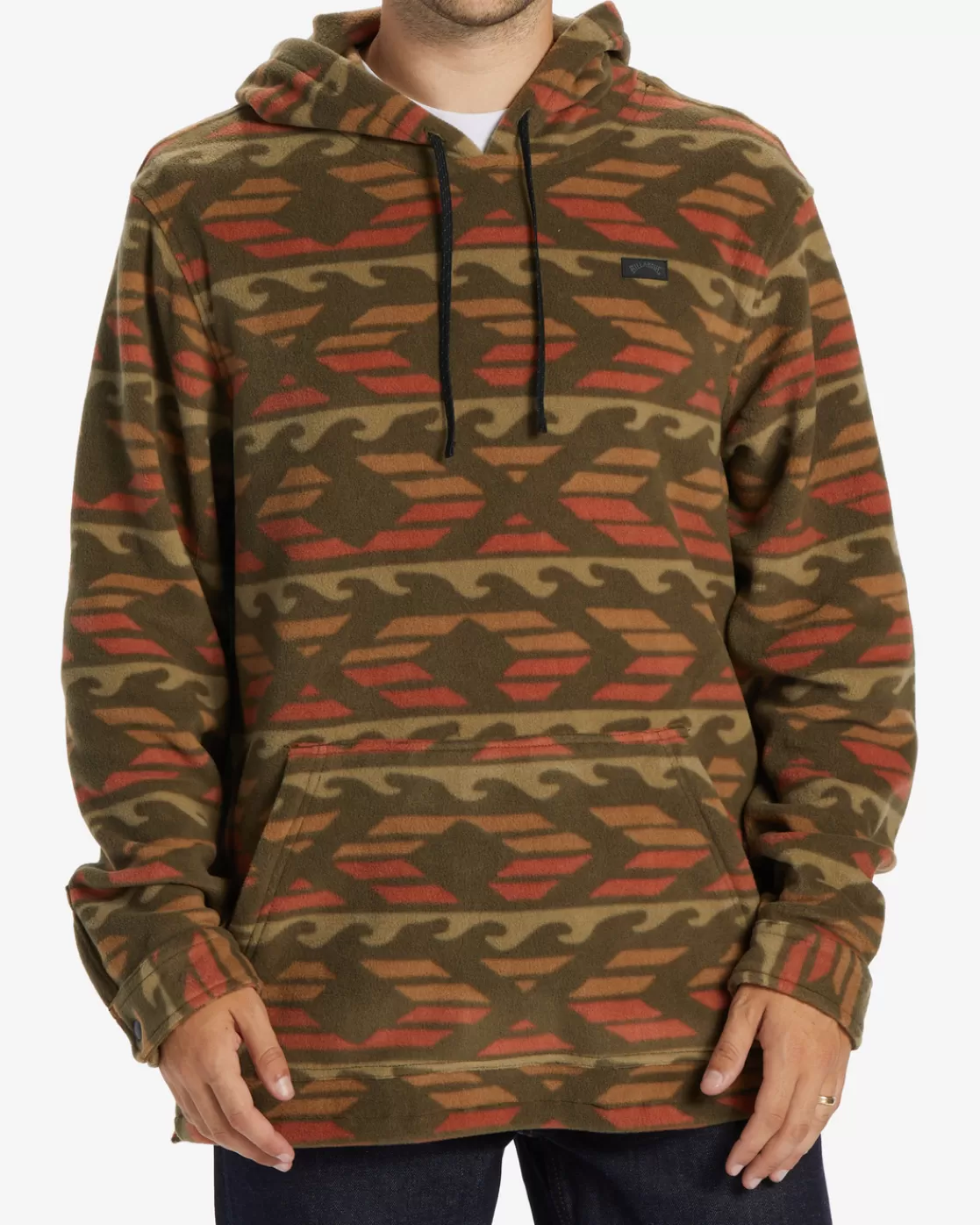 Best Sale Billabong Furnace Fleece DARK BROWN