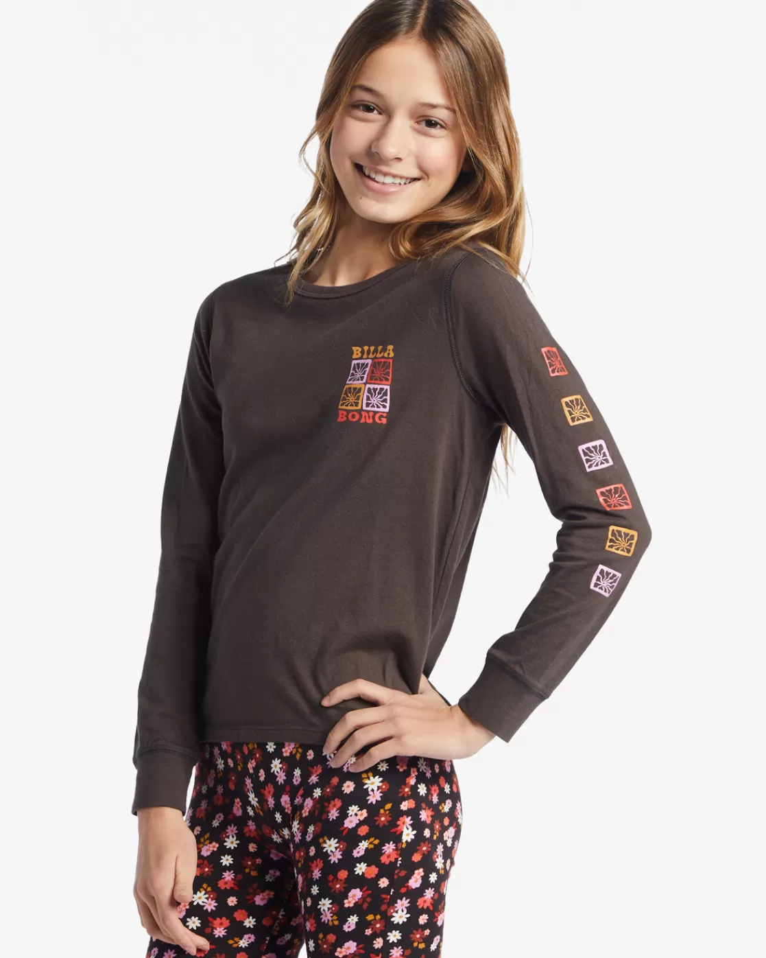 Store Billabong Girl's A New Day T-Shirt OFF BLACK