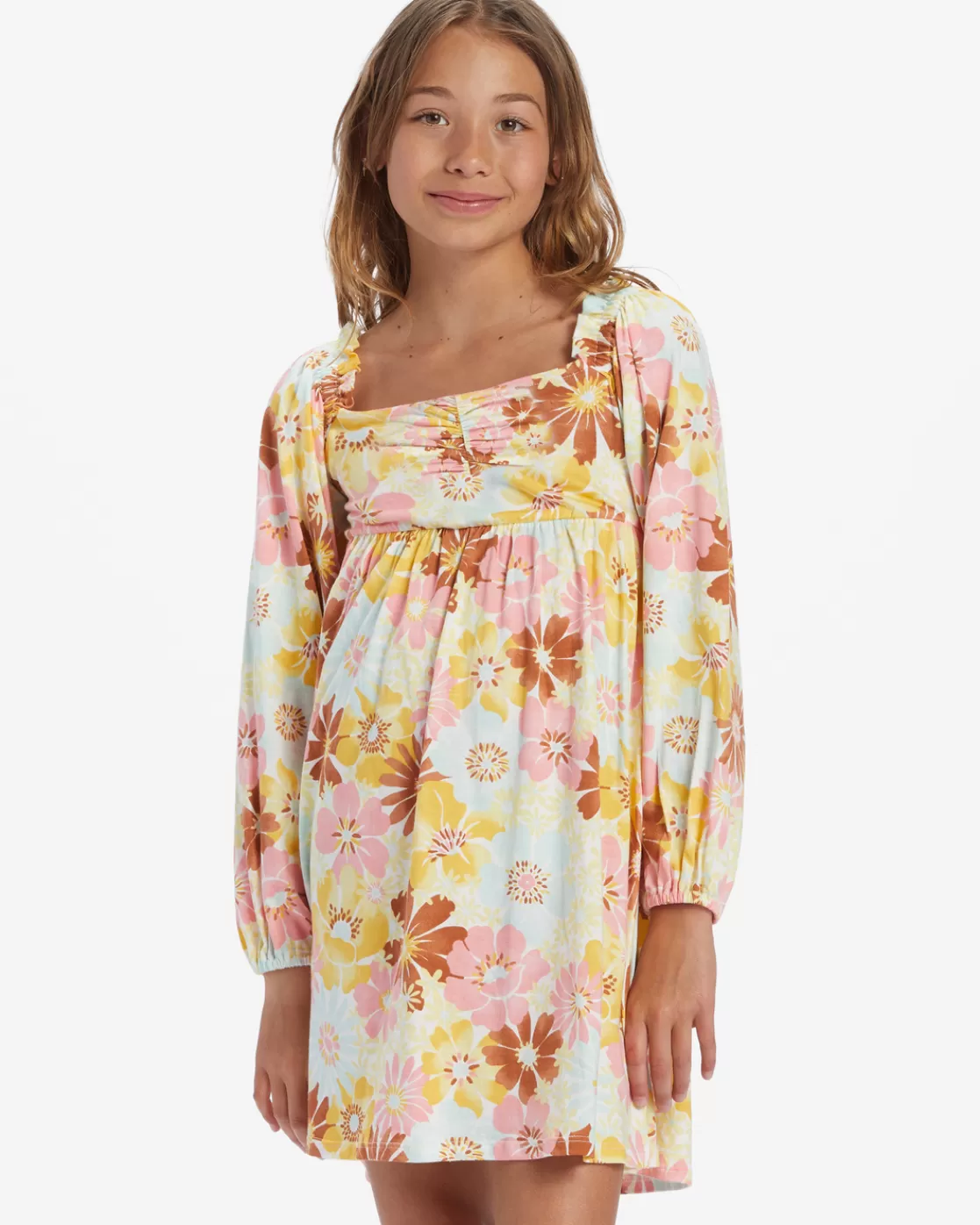 Online Billabong Girl's Blossom Dress FLAMINGO