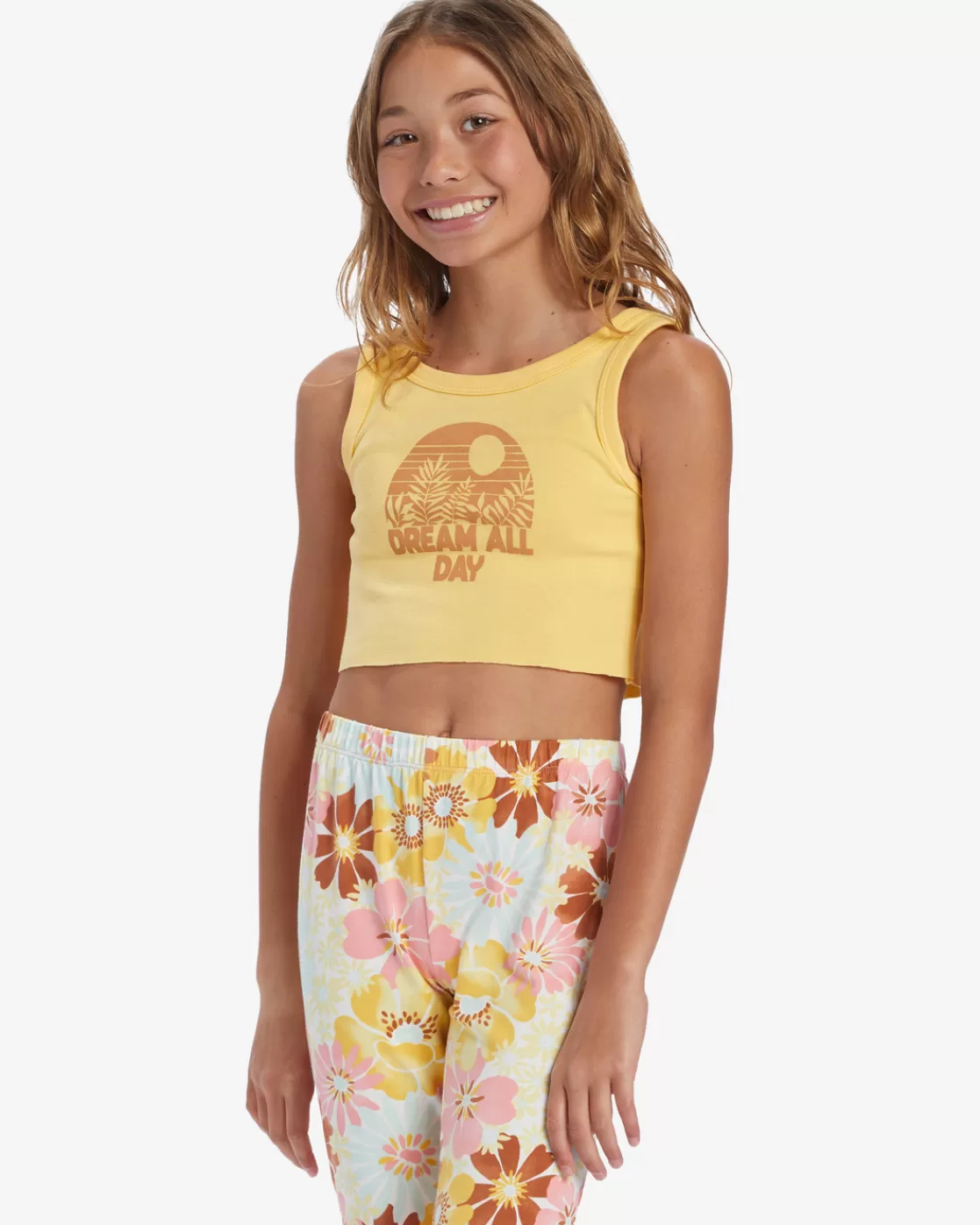 Online Billabong Girl's Dream Away T-Shirt HONEYSUCKLE