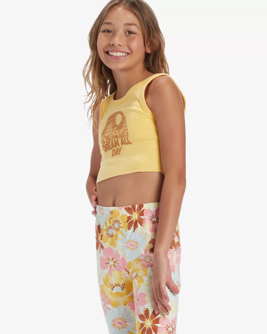 Online Billabong Girl's Dream Away T-Shirt HONEYSUCKLE