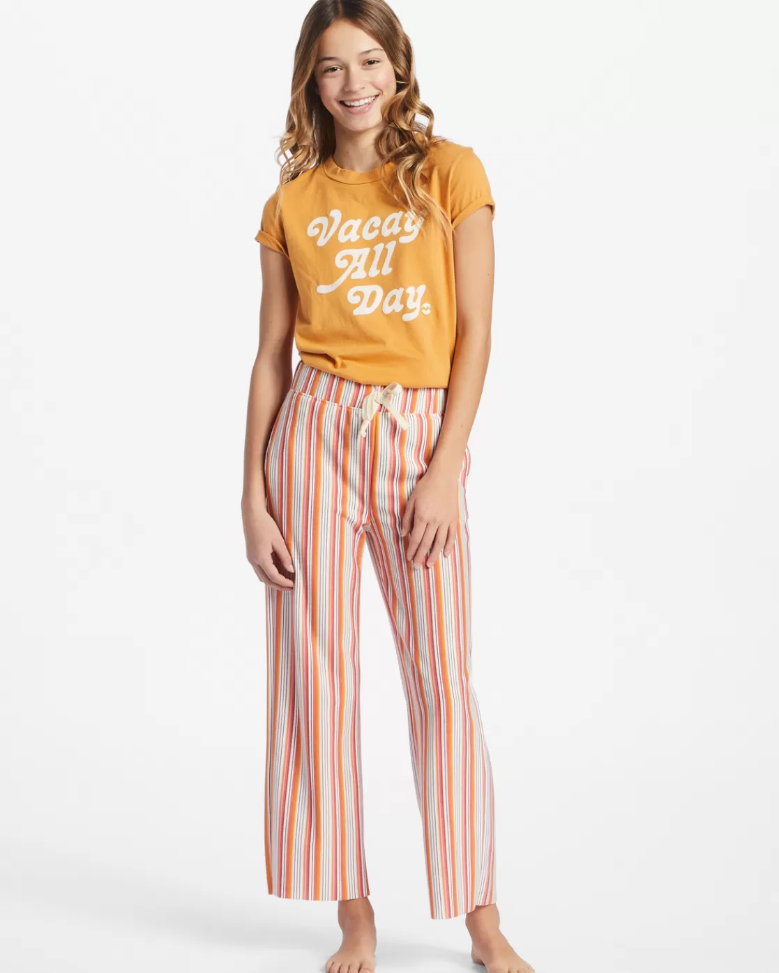 Discount Billabong Girl's No Homework Pants HIBISCUS