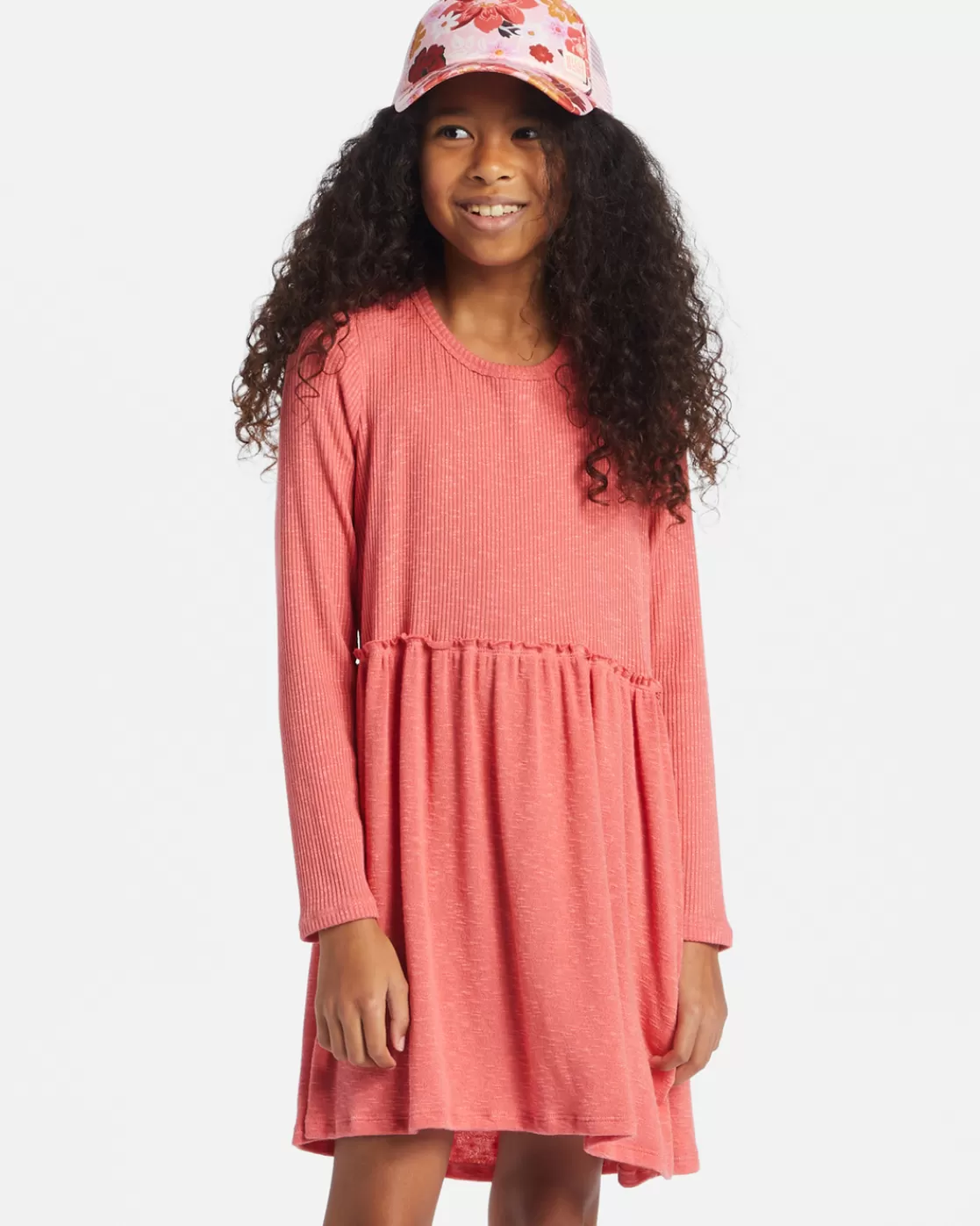 Best Billabong Girl's Warm At Heart Dress HIBISCUS