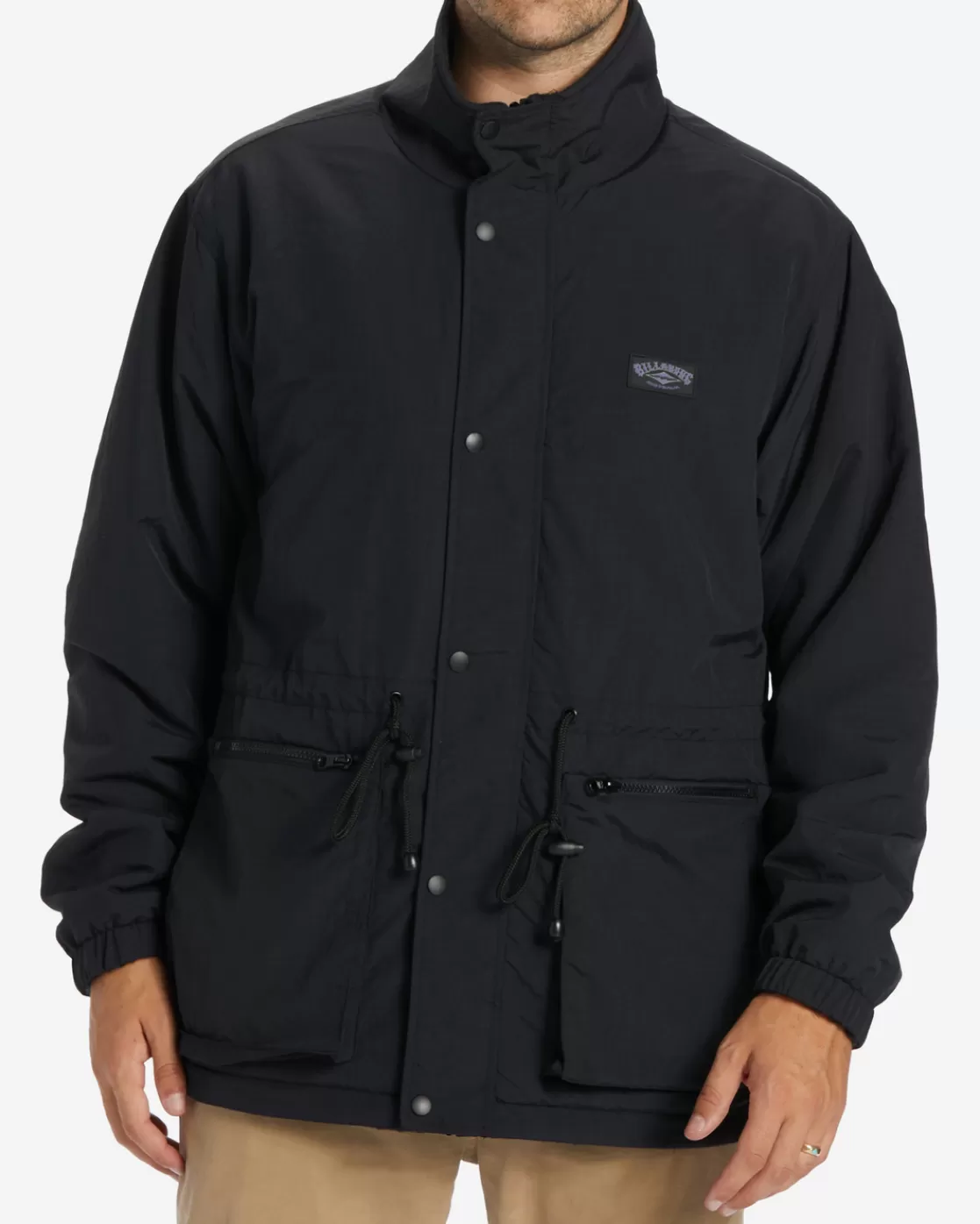 Flash Sale Billabong Gnaraloo Reversible Jacket BLACK