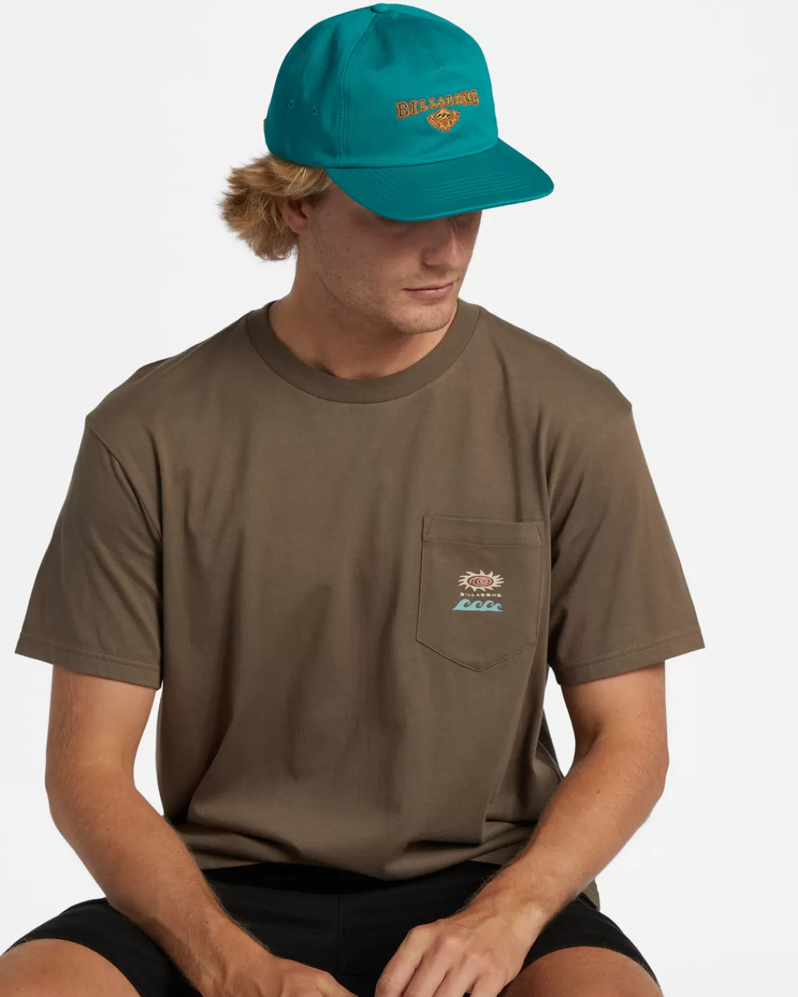 Sale Billabong Heritage Baseball Hat DEEP TEAL