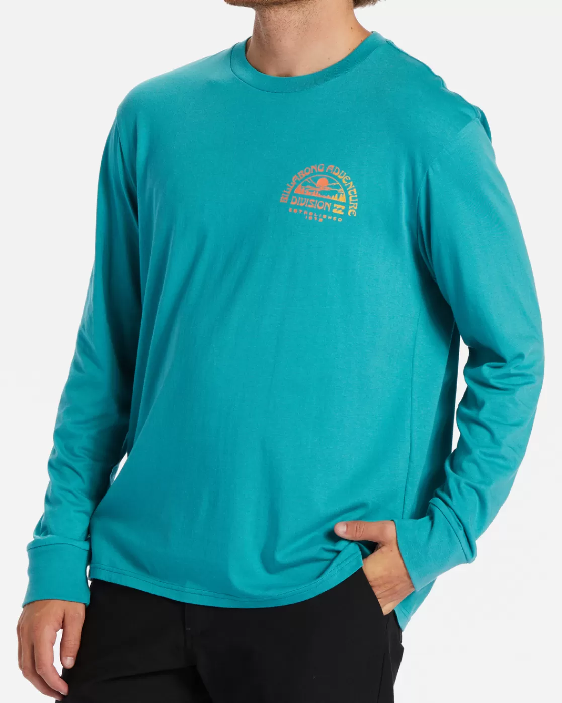 Best Sale Billabong Highland Long Sleeve T-Shirt SEAGREEN