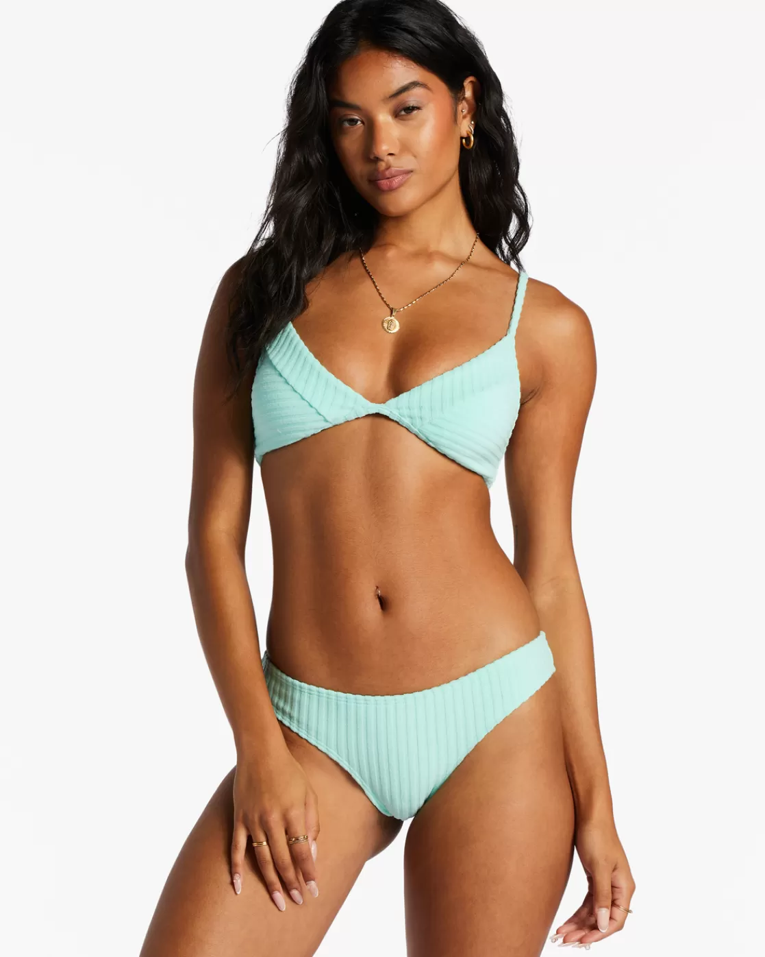 Store Billabong In The Loop Fixed Triangle Bikini Top MINT KISS