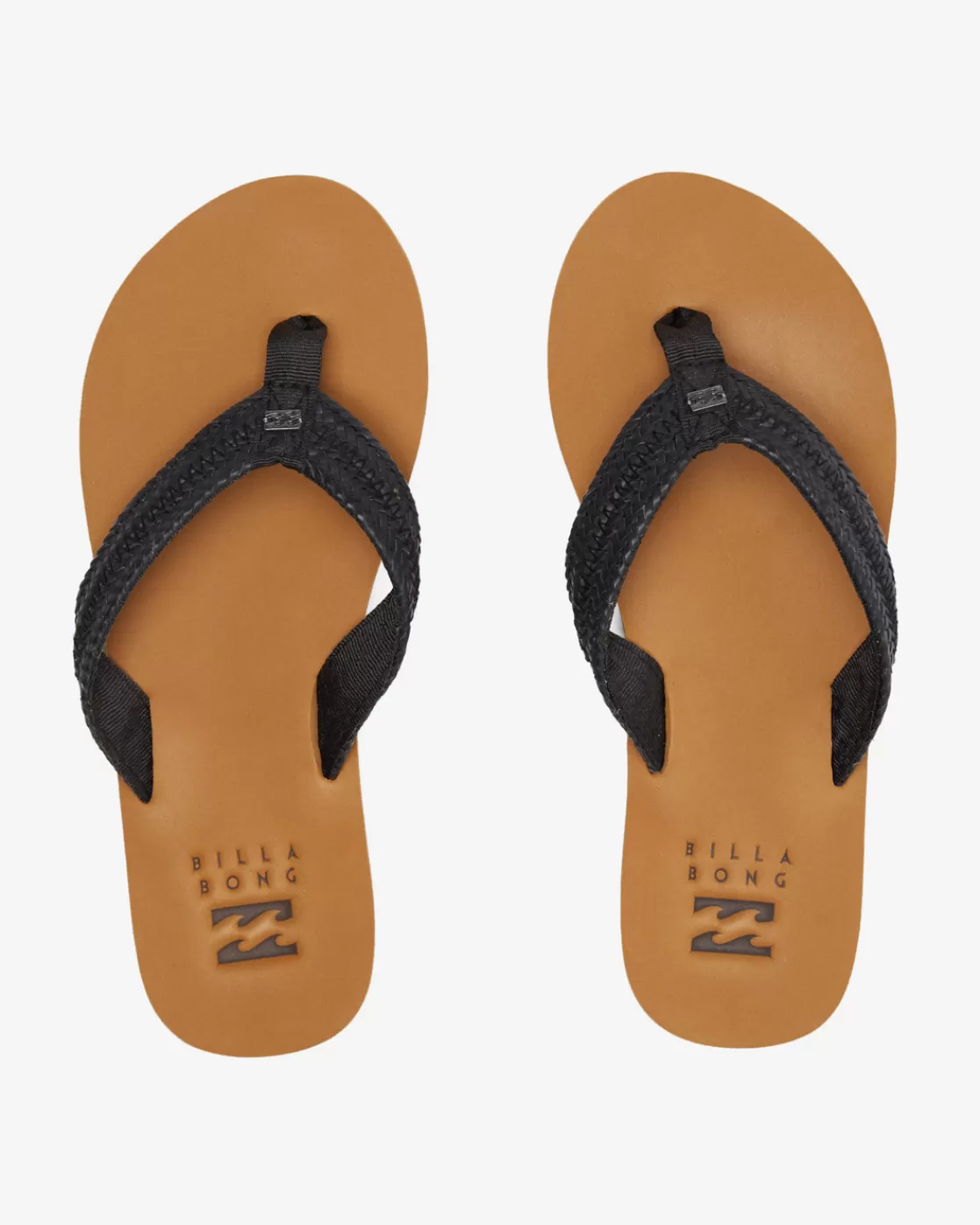 Flash Sale Billabong Kai Braided Sandals OFF BLACK