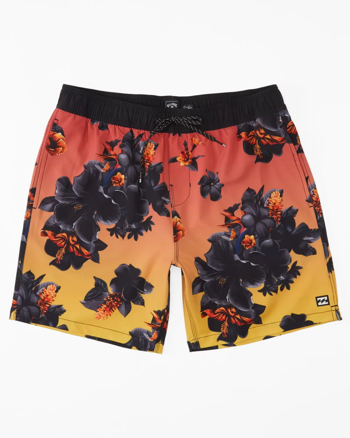 Cheap Billabong Kamea Lava Floral Layback 17" Boardshorts SUNRISE