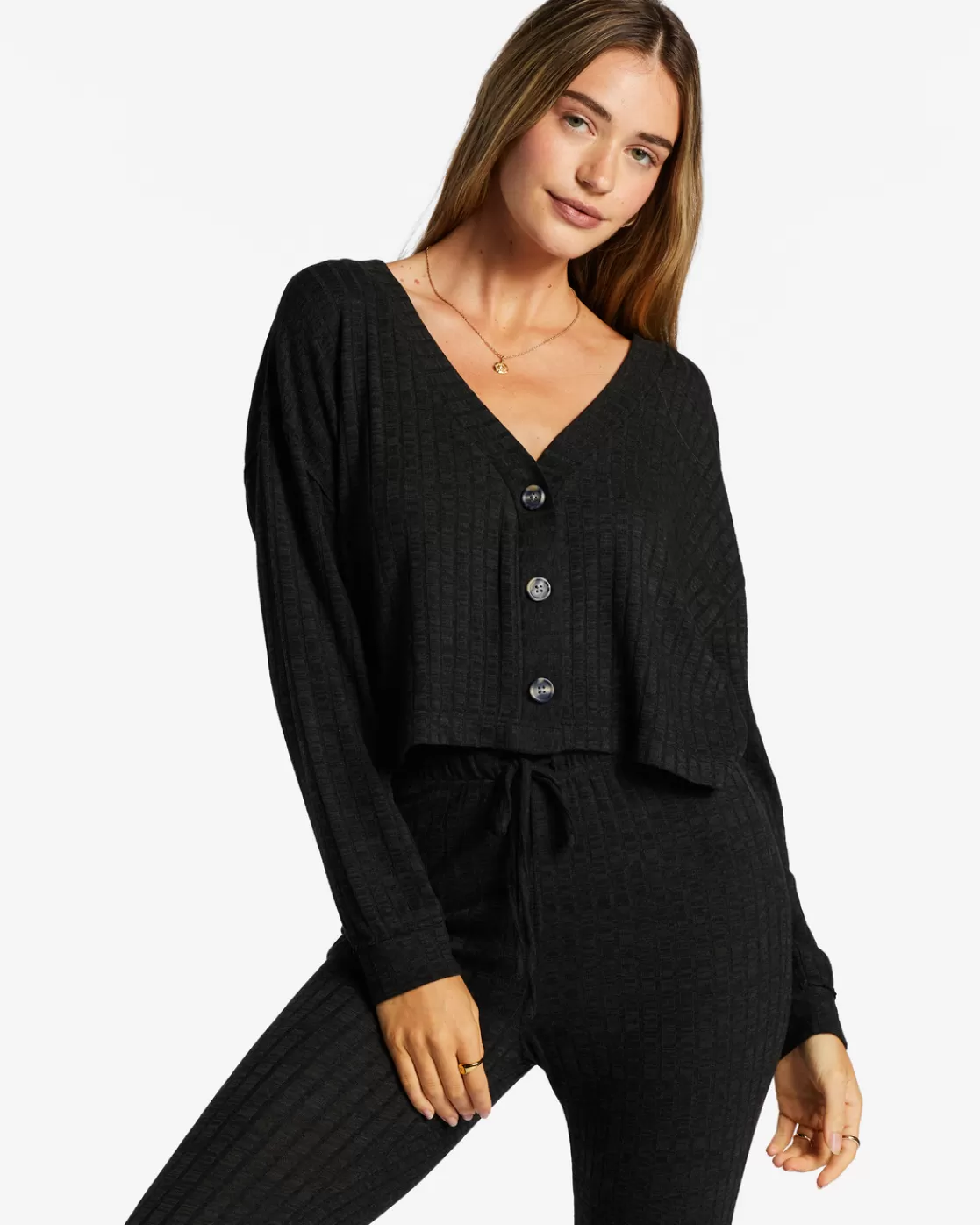 Store Billabong Keep On Cardigan BLACK SANDS